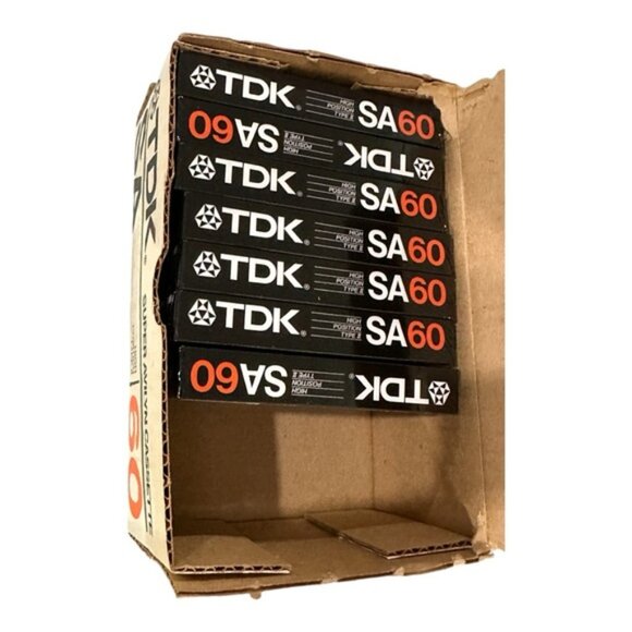 TDK SA 60 TYPE II Cassette Tapes Lot Of 7 - Picture 9 of 9
